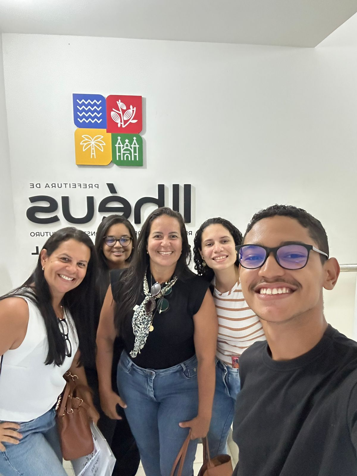 Encontro da equipe do TerritorializaSUS na Secretaria Municipal de Saúde de Ilhéus